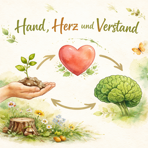 Arbeiten mit Hand, Herz und Verstand